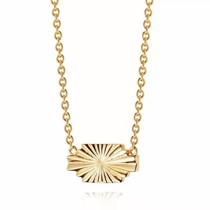 Golden Hour Necklace: Gold