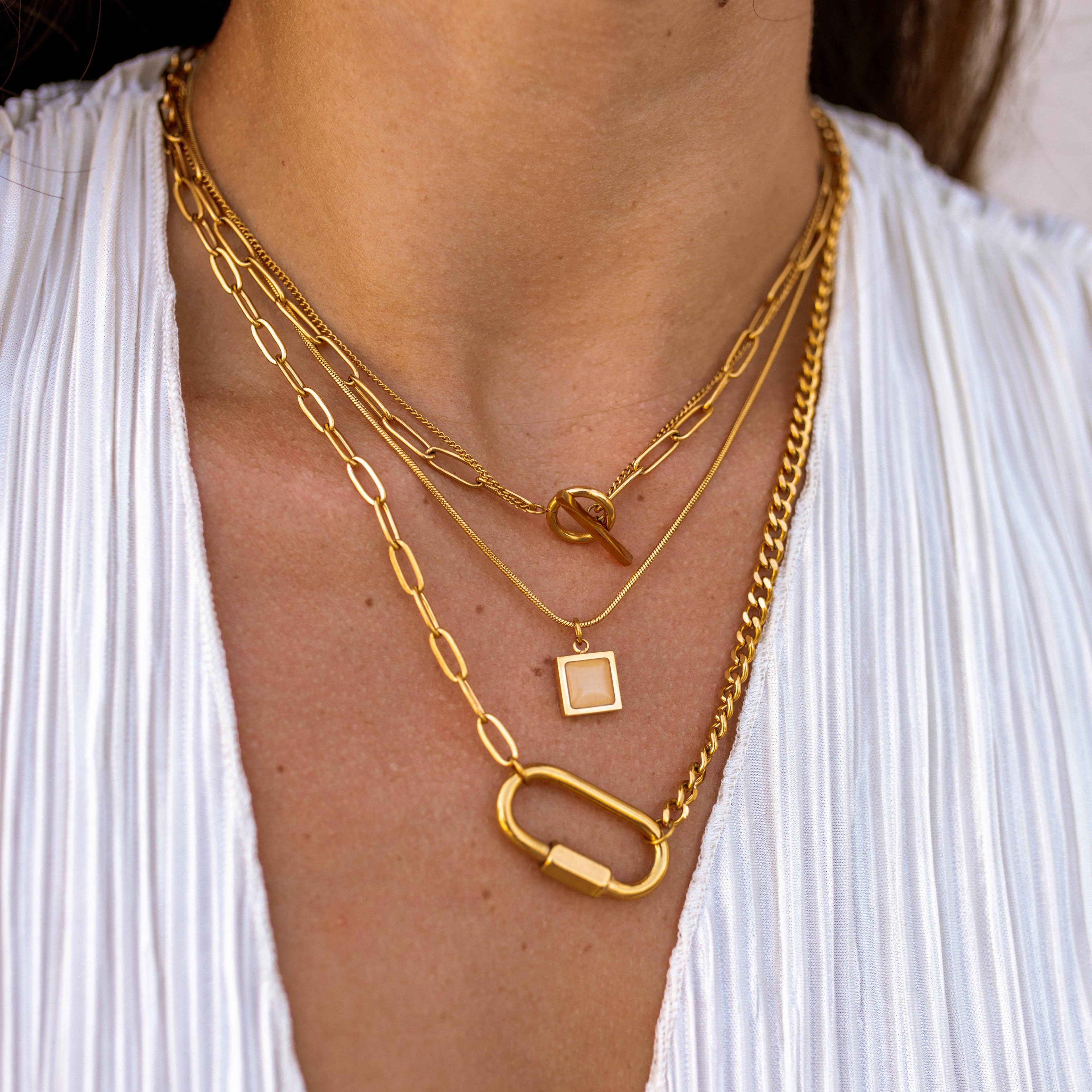 Grounded Necklace: Gold