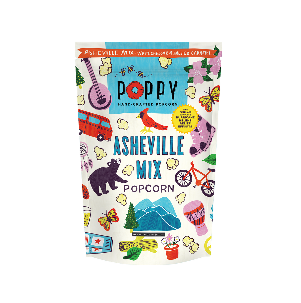 Popcorn Asheville Mix Artist Bag