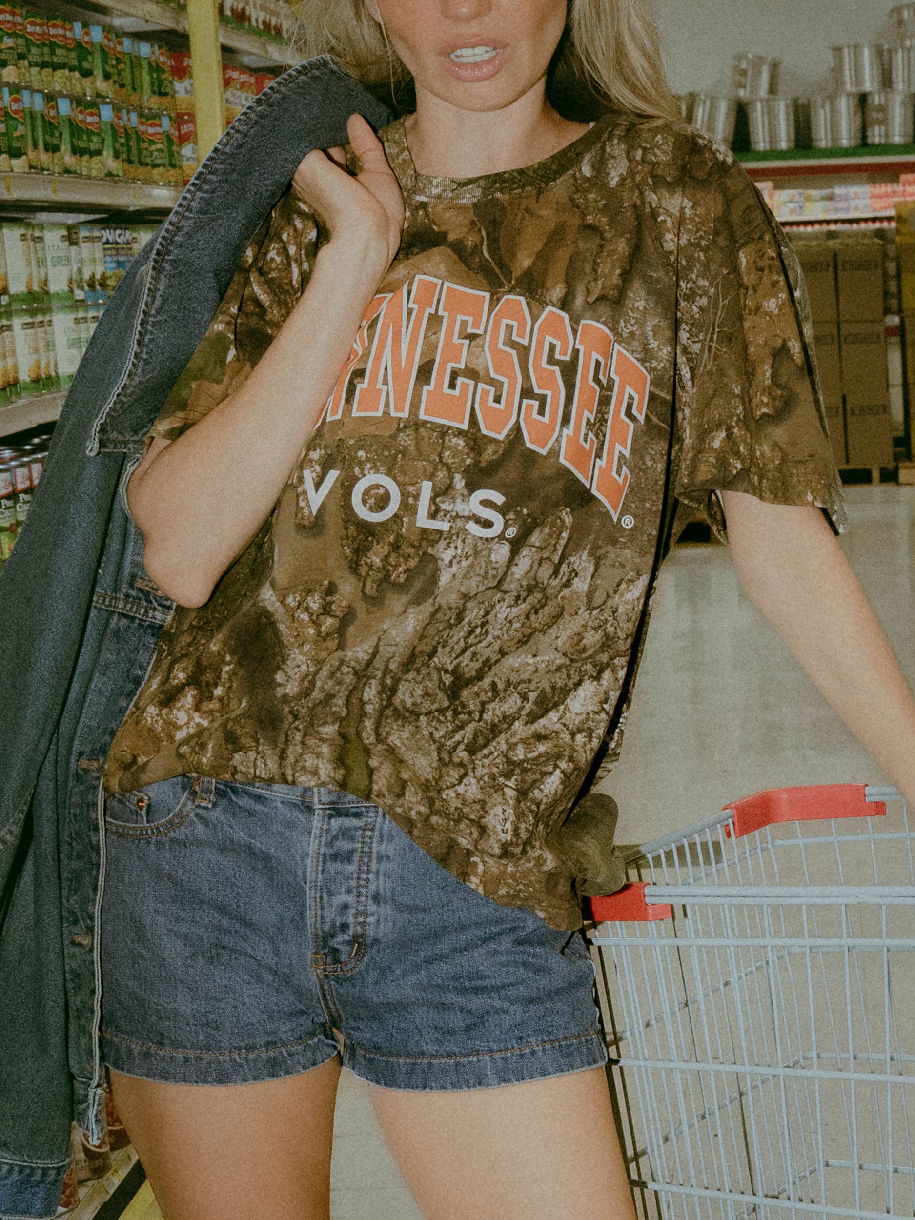 Tennessee Volunteers Filled Gault Camo Tee