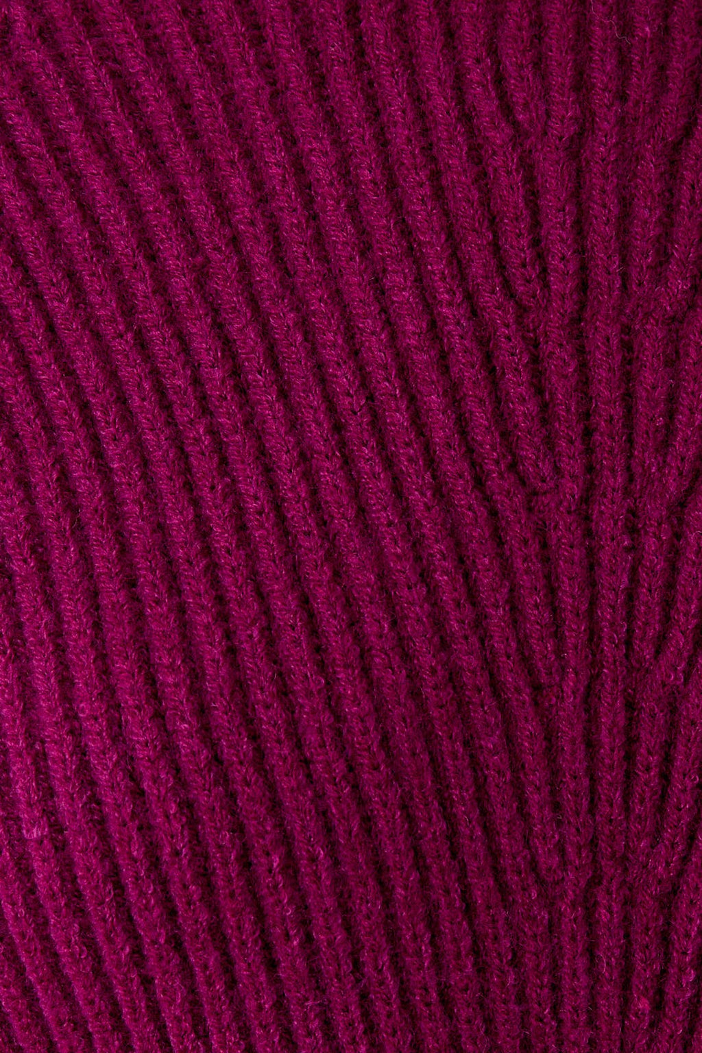 MOCK NECK COZY SWEATER DRESS: MAGENTA