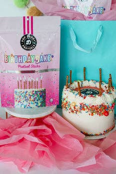 Pretzels Birthday Cake Seasoned 7.5oz