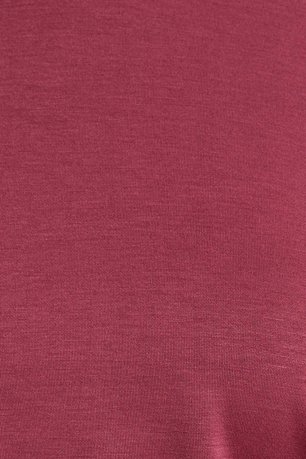ROUND NECK SWEATSHIRT WITH FLARE SKORT: DUSTY ROSE SET